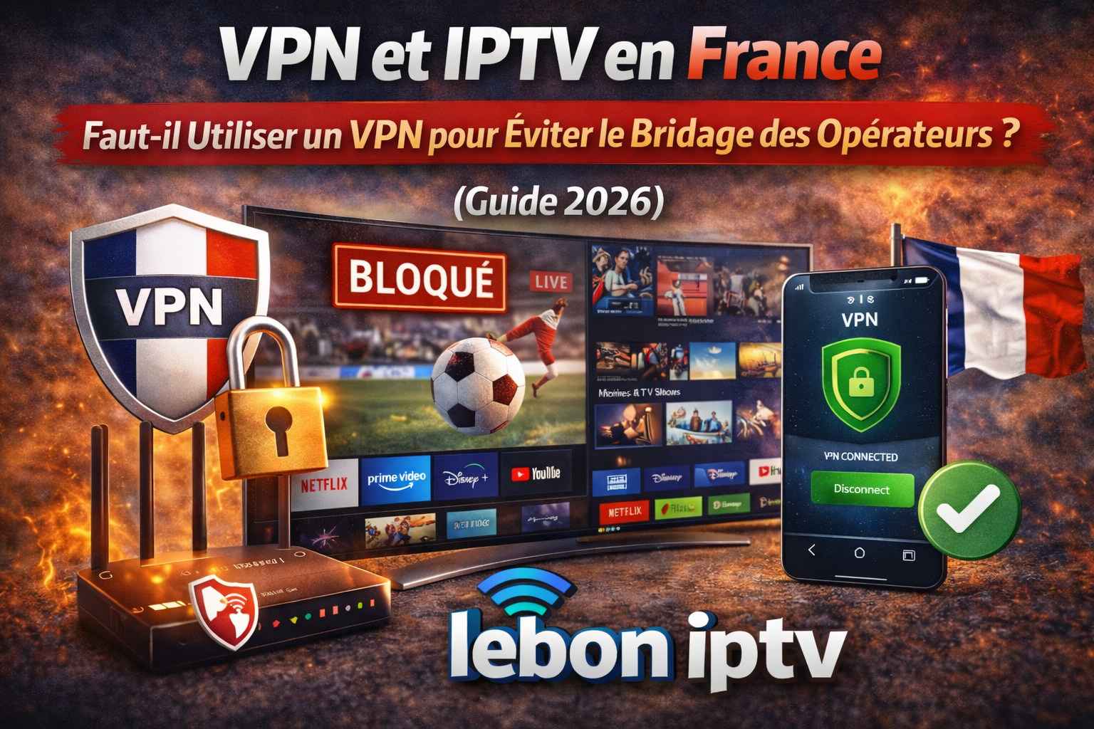 VPN et IPTV en France : Faut-il Utiliser un VPN pour Éviter le Bridage des Opérateurs ? (Guide 2026)