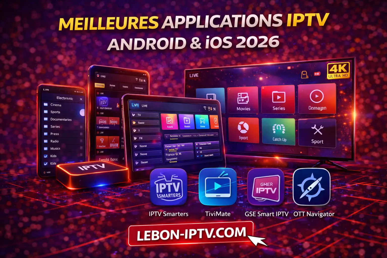 iptv belgique et france